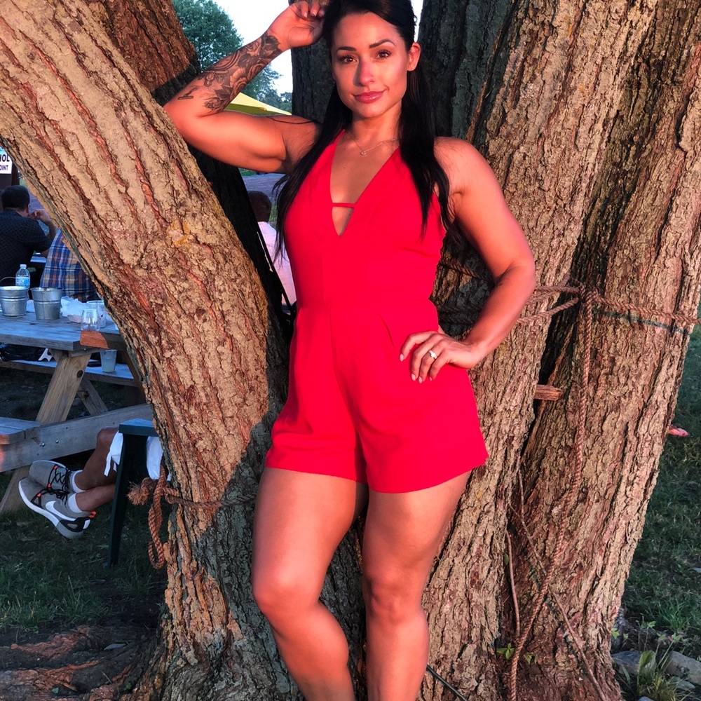 Red Romper